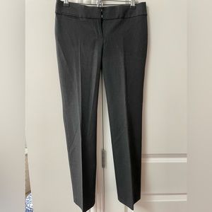 LOFT Ann Taylor Dark Grey Wool Suit Pants - 0P